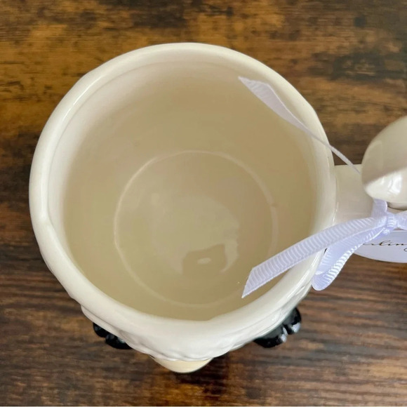 Arlington| 3D  Handcrafted Ceramic Lamb Mug & Spoon Set Spring Easter - Picture 5 of 5